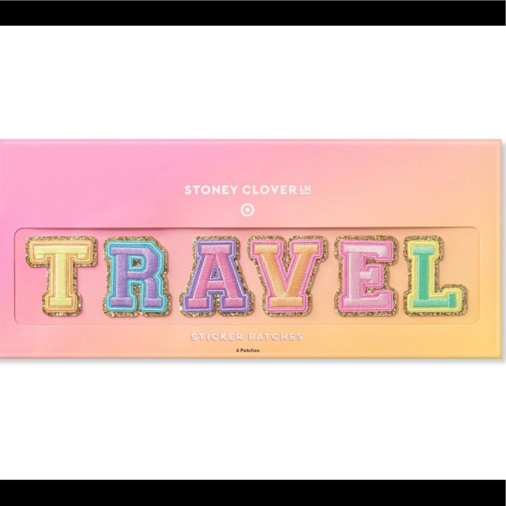 TRAVEL Patch Pack 6pc - Stoney Clover Lane
× Target